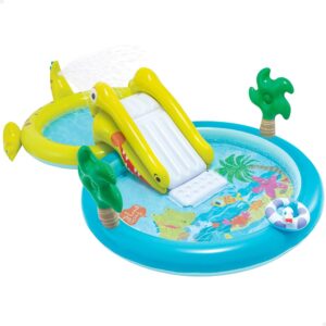 Intex Water Play Centre With Slide And 2 Pools Multicolor