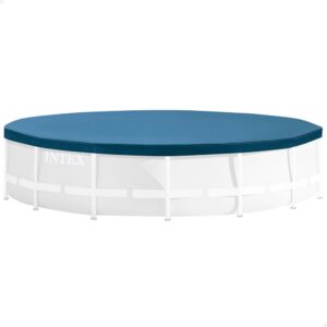 Intex Round Pool Cover Plateado 305 cm