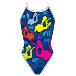 Turbo Dive 2016 Revolution Swimsuit Azul M Mujer