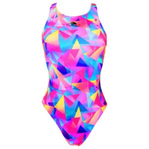 Turbo Geo Galaxy Swimsuit Rosa S Mujer