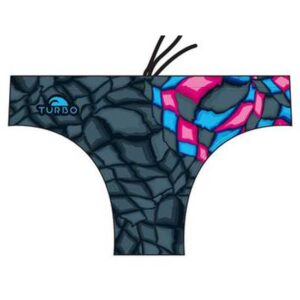 Turbo Crystal Swimming Brief Gris 4XL Hombre
