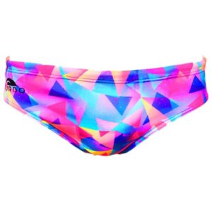 Turbo Geo Galaxy Swimming Brief Rosa 5XL Hombre