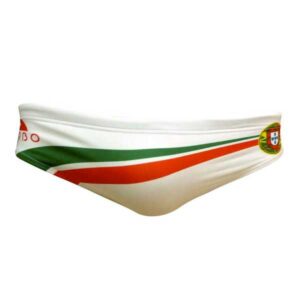 Turbo Portugal Swimming Brief Blanco 4XL Hombre