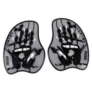 Arena Vortex Swimming Paddles Negro,Gris L