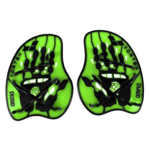 Arena Vortex Swimming Paddles Verde,Negro M
