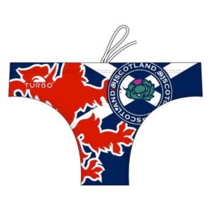 Turbo Scotland Swimming Brief Rojo,Azul L Hombre