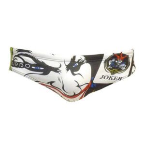 Turbo New Joker Swimming Brief Blanco 2XL Hombre