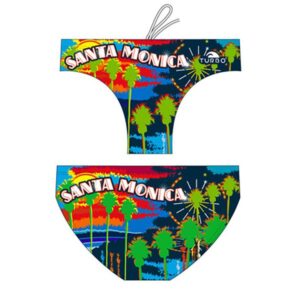 Turbo Waterpolo Santa Monica Swimming Brief Multicolor 5-6 Years Niño