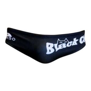 Turbo Cat Swimming Brief Negro 4XL Hombre