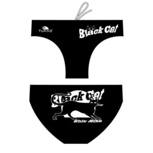 Turbo Black Cat 2012 Swimming Brief Negro 3-4 Years Niño