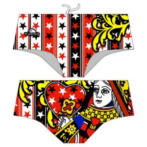 Turbo Big Queen Swimming Brief Multicolor S Hombre