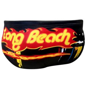Turbo Long Beach Swimming Brief Negro 2XL Hombre