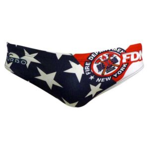 Turbo Fd New York Swimming Brief Negro 4XL Hombre