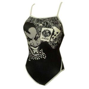 Turbo New Jocker Swimsuit Negro,Gris 5XL Mujer