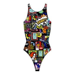 Turbo Yeah Comic 894681 Swimsuit Multicolor L Mujer