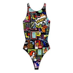 Turbo Yeah Comic Swimsuit Multicolor 5-6 Years Niña