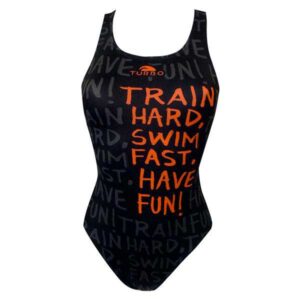 Turbo Train Swimsuit Negro 12-24 Months Niña