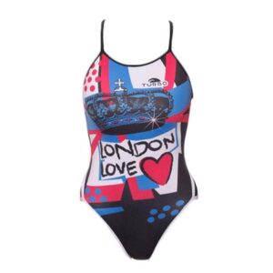 Turbo London Love Swimsuit Multicolor 2XL Mujer
