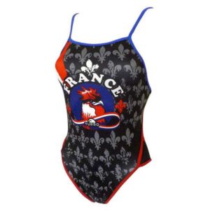 Turbo France Coq 895682 Swimsuit Negro M Mujer