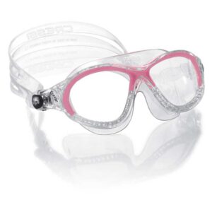 Cressi Cobra Kid Swimming Mask Transparente,Rosa