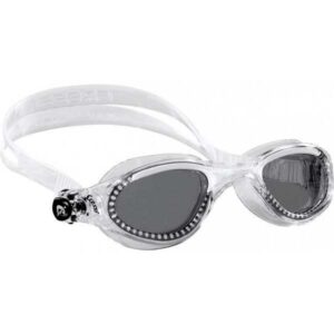 Cressi Flash Smoke Swimming Goggles Blanco
