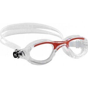 Cressi Flash Clear Swimming Goggles Rojo