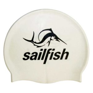 Sailfish Silicone Swimming Cap Blanco