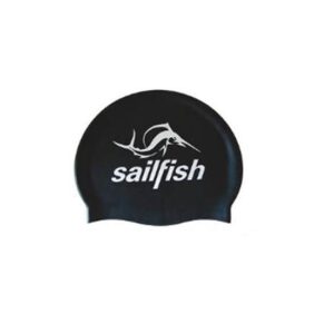 Sailfish Silicone Swimming Cap Negro