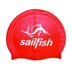 Sailfish Silicone Swimming Cap Rojo