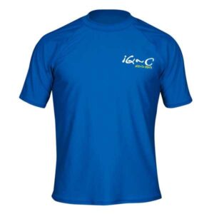 Iq-uv Uv 300 Loose Fit Short Sleeve T-shirt Azul S