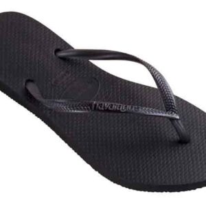 Havaianas Slim Flip Flops Negro EU 41-42 Mujer