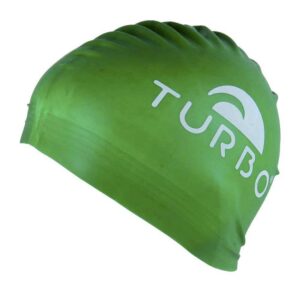 Turbo Latex Swimming Cap Verde