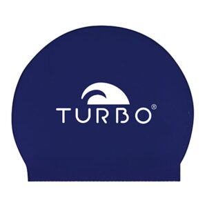 Turbo Latex Swimming Cap Azul