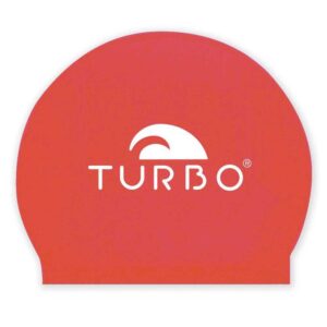 Turbo Latex Swimming Cap Rojo