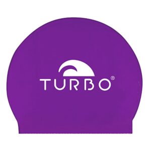 Turbo Latex Swimming Cap Lila