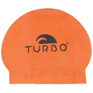 Turbo Latex Swimming Cap Naranja