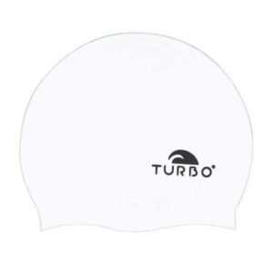 Turbo Silicone Swimming Cap Blanco