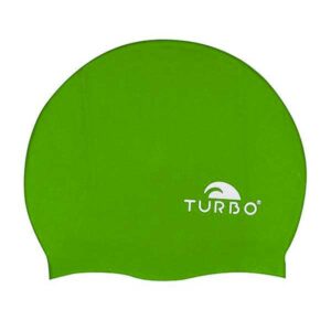 Turbo Silicone Swimming Cap Verde