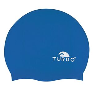 Turbo Royal Silicone Swimming Cap Azul