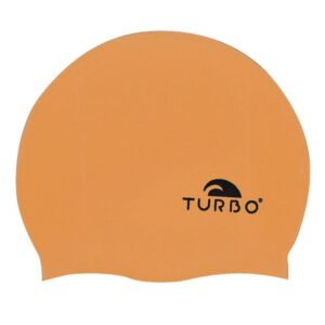 Turbo Silicone Swimming Cap Naranja