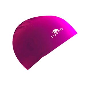 Turbo Lycra With Narrow Rubber Junior Swimming Cap Rosa