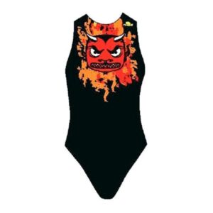 Turbo Devil Swimsuit Negro 4XL Mujer
