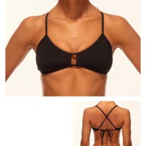 Turbo Active Bikini Top Negro XL Mujer