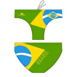 Turbo Brazil Swimming Brief Verde 5XL Hombre