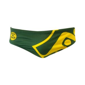 Turbo Official Australian Swimming Brief Verde L Hombre