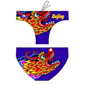 Turbo Beijing Swimming Brief Azul 2XL Hombre