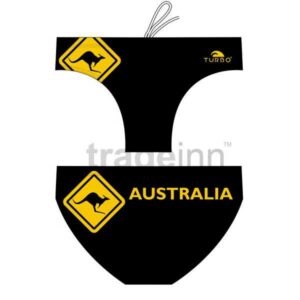 Turbo Kangoroo Australia Swimming Brief Negro M Hombre