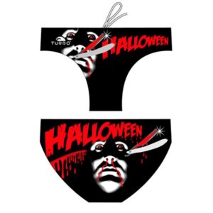 Turbo Halloween Blood Swimming Brief Negro 4XL Hombre