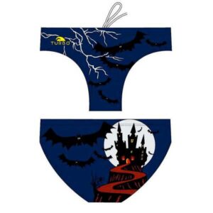 Turbo Halloween Castle Swimming Brief Azul M Hombre