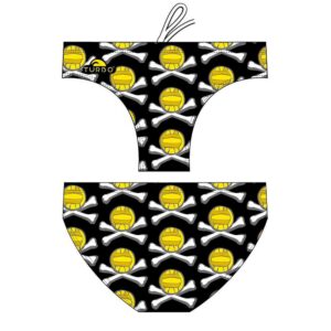 Turbo Bones Swimming Brief Negro 4XL Hombre